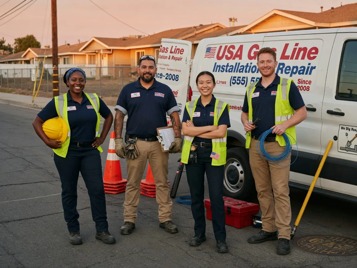 Gas Line Installation company in Akron, IA
